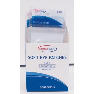 SurgiPack® Soft Eye Patches - Black (6237)