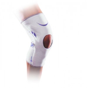 Silistab® Genu Knee brace with shock-absorbing patellar guide 